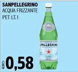 Big Food Acqua frizzante Sanpellegrino offerta
