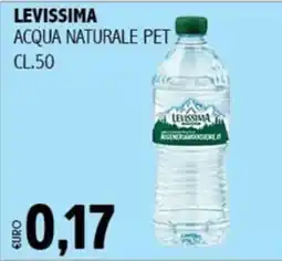 Big Food Acqua naturale Levissima offerta