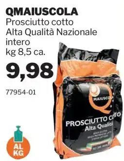 GrosMarket Prosciutto cotto Alta Qualità Nazionale offerta
