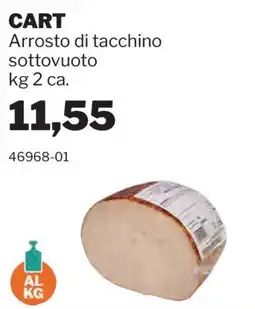 GrosMarket Arrosto di tacchino offerta