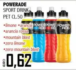 Big Food Powerade sport drink offerta