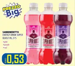 Big Food San Benedetto Energy Drink Super Boost offerta