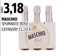 Big Food Spumante Rosé Maschio offerta