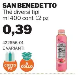 GrosMarket San Benedetto Thè diversi tipi offerta