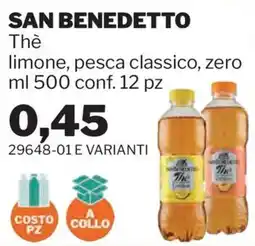 GrosMarket San Benedetto Thè limone pesca classico offerta