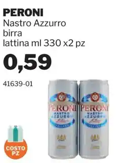 GrosMarket Peroni Nastro Azzurro birra offerta