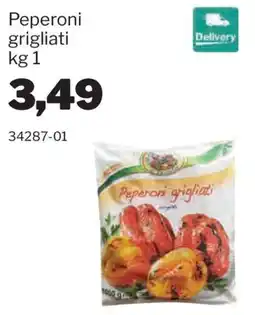 GrosMarket Peperoni grigliati offerta