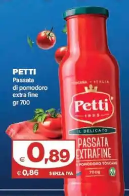 Boningros Cash and Carry Petti Passata di pomodoro extra fine offerta