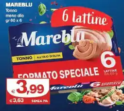Boningros Cash and Carry Mareblu Tonno meno olio offerta