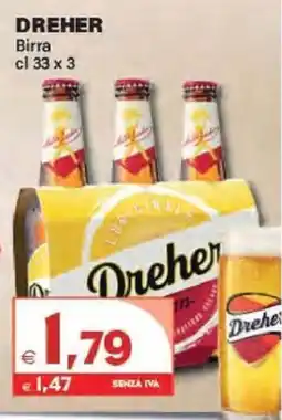 Boningros Cash and Carry Dreher Birra offerta