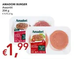 Migross Supermercati e Market Amadori Burger Assortiti offerta