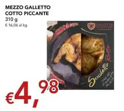 Migross Supermercati e Market Mezzo galletto cotto piccante Scudetto Rosso offerta