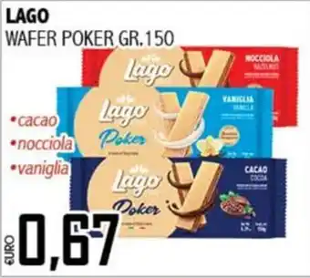 Big Food Lago wafer poker offerta