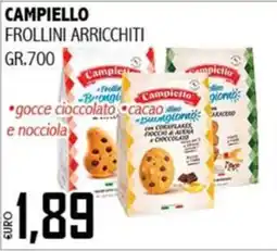 Big Food Campiello Frollini arricchiti offerta