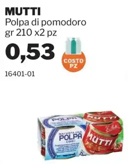 GrosMarket Polpa di pomodoro Mutti offerta