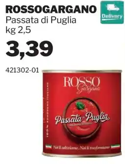 GrosMarket Rossogargano Passata di Puglia offerta