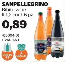 GrosMarket Sanpellegrino Bibite varie offerta