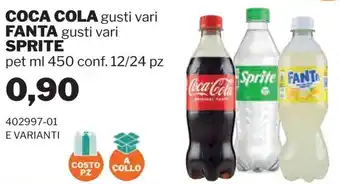 GrosMarket Coca Cola gusti vari offerta