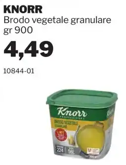 GrosMarket Knorr brodo vegetale granulare offerta