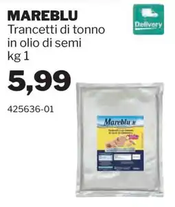 GrosMarket Trancetti di tonno Mareblu offerta