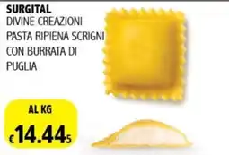Big Food Surgital pasta ripiena scrigni con burrata di puglia offerta
