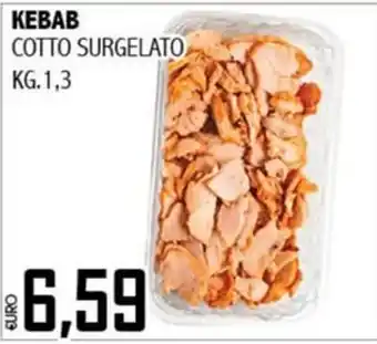 Big Food Kebab cotto surgelato offerta
