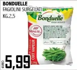 Big Food Bonduelle fagiolini surgelati offerta