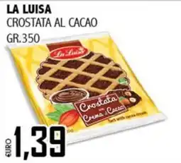 Big Food La Luisa Crostata al cacao offerta