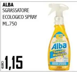 Big Food Alba sgrassatore ecologico spray offerta