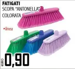 Big Food Scopa Antonella colorata offerta