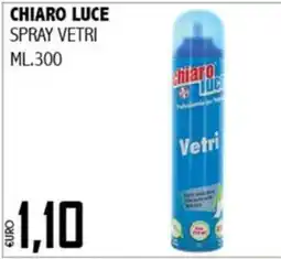Big Food Chiaro Luce spray vetri offerta
