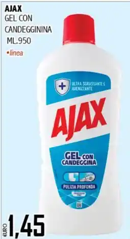 Big Food Ajax gel con candeggina offerta