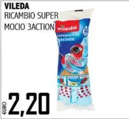 Big Food Vileda ricambio super mocio 3action offerta