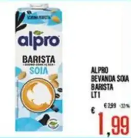 Supermercati EffePiù Alpro bevanda soia barista offerta