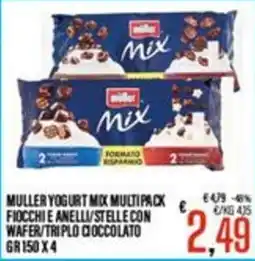 Supermercati EffePiù Muller Yogurt Mix offerta