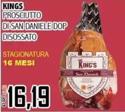 Big Food Prosciutto di San Daniele DOP disossato offerta