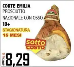 Big Food Corte Emilia Prosciutto Nazionale con osso offerta