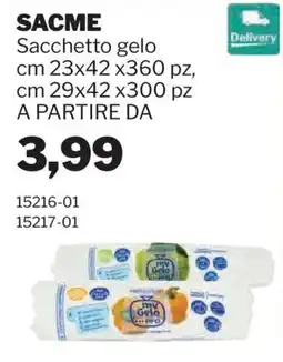 GrosMarket Sacchetto gelo mv Gelo offerta