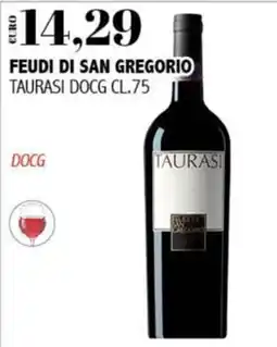 Big Food Feudi di San Gregorio Taurasi offerta