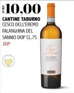 Big Food Cantina Taburno Cesco dell'Eremo Falanghina del Sannio DOP offerta