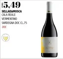 Big Food Sella&Mosca Cala Reale Vermentino offerta