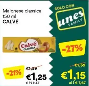 Maionese classica CALVÉ