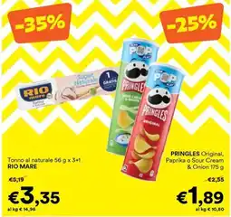 Unes Tonno al naturale RIO MARE offerta
