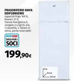 Ipercoop Frigorifero Daya offerta