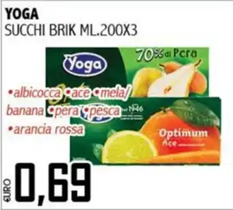 Big Food Yoga succhi brik offerta