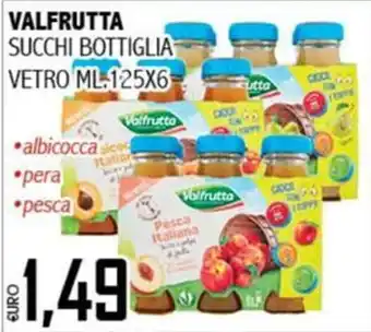 Big Food Valfrutta succhi bottiglia offerta