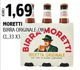 Big Food Birra Moretti offerta