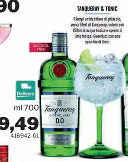 GrosMarket Tanqueray 0.0 offerta