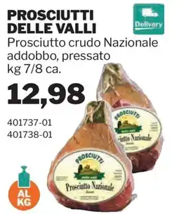 GrosMarket Prosciutto Nazionale offerta