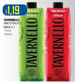 Big Food Tavernello vino d'italia offerta